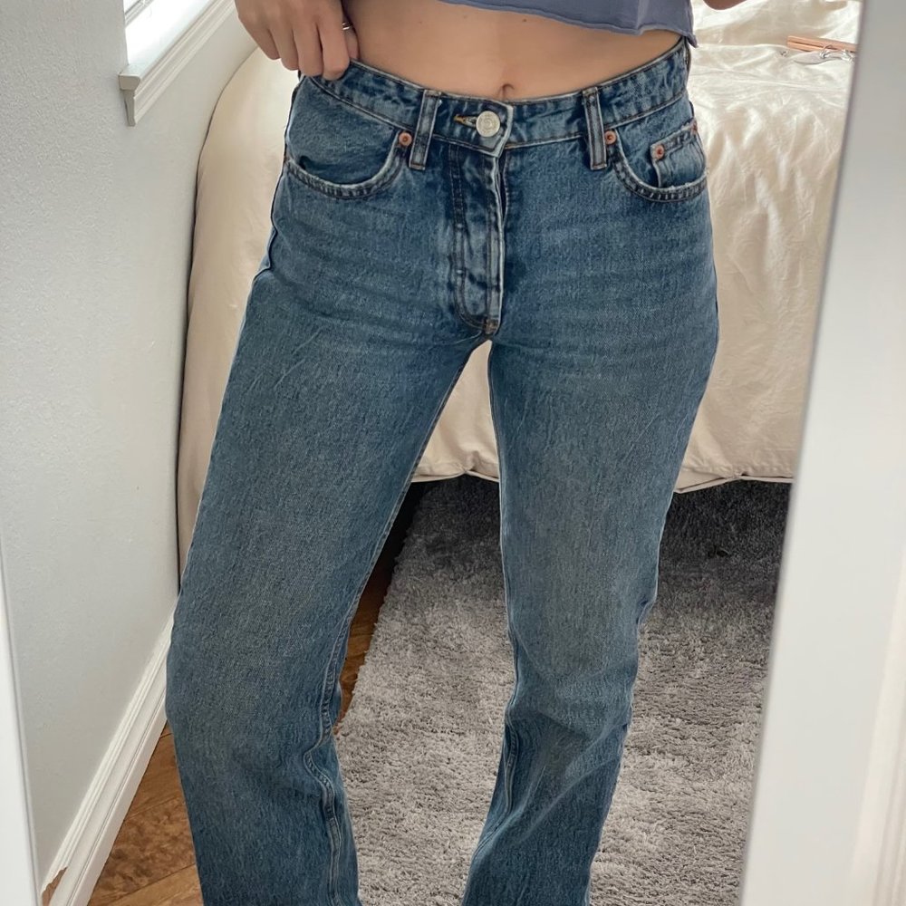 Zara Straight Leg Jeans